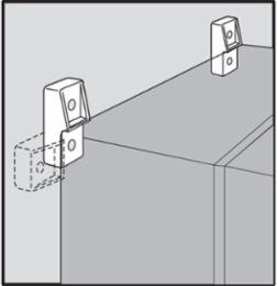 Ultrx Mounting Bracket Kit, 2.93x1.44x.78, Light Gray, Fiberglass