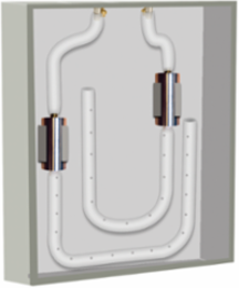 Quiet Vortex Cooler Air Duct, Type 12 4 4X, White