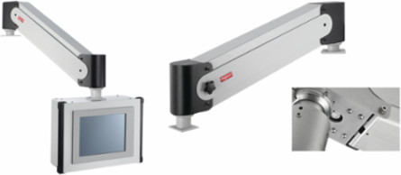 Syspend VHD-Motion Arm Type 4, 10.18x30.65x4.86, Lt Gray, Steel