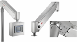 Syspend VHDS-Motion Arm Type 4X, 10.18x40.65x4.86, Brushed, SS304