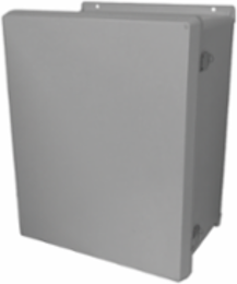 VJ Flat Opaque Cover Type 4X, 13.32x11.32x5.6, Wht, FRP, HWPL