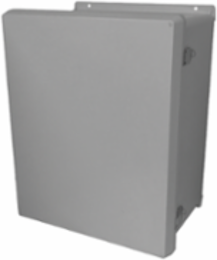 VJ Flat Opaque Cover Type 4X, 30.91x25.47x11.0, Lt Gray, FRP, HWPL