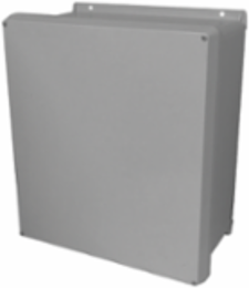 VJ Flat Opaque Cover Type 4X, 9.32x7.32x4.9, Lt Gray, FRP, W
