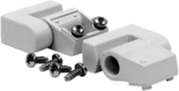 VJ Non-Metallic Hinge Kit VJNMHRAL7035, Mill, Stainless Steel 316