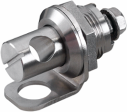 WaterShed Padlocking Latch Kit, 1.1x1.1x.25, Brushed, Stainless Steel 304