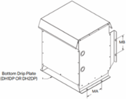 CN2 WALL MOUNT AND DRIP PLATE KIT