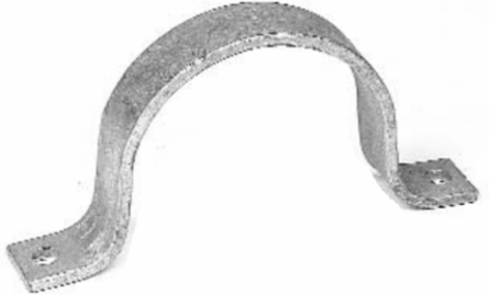 STRAP STEEL 1" X 3/16" X 3-1/4 100/PKG