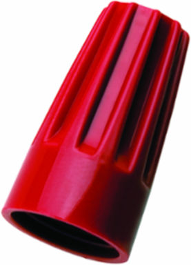 Wire-Nut® Connector, Model 76B® Red, for Wire Gauge #22 to #6, Box of 100