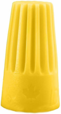 CANADIAN WIRETWIST WIRE CONNECTORS, MODEL C4 YELLOW, C-PAK OF 100