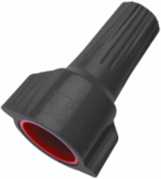 WeatherProof Wire Connector Model 62® Gray/Red for Damp/Wet Locations, Card of 20