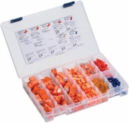 Complete Lighting Maintenance Kit - 170 Pieces, Includes Wire Connectors & Disconnects