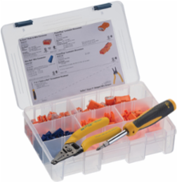 Lighting Installation Kit with T®-Stripper, Wire Connectors, and PowerPlugs