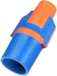 TWISTER PROFLEX MINI WIRE CONNECTORS, MODEL 343 ORANGE/BLUE, BOX OF 100