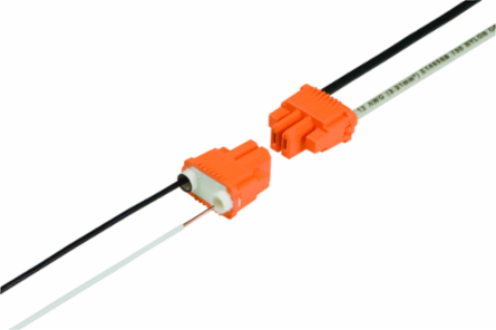 PowerPlug® Luminaire Disconnect, Model 102, 2-Wire, Fits 1/2 Inch Knockout