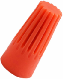 AN WIRETWIST WIRE CONNECTORS, MODEL C3 ORANGE, TUB OF 500