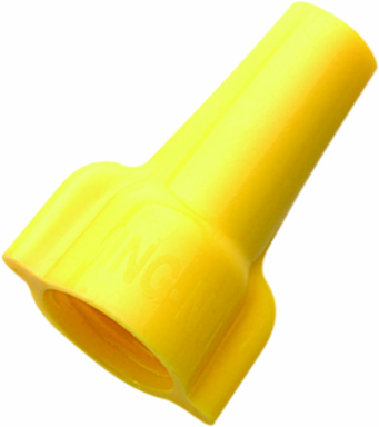 Wing-Nut® Wire Connector, Model 451® Yellow, Box of 100