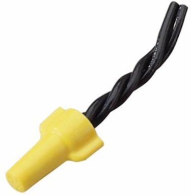 Wing-Nut 451 Yellow Wire Connector (Carton of 1,000) 600V max, Reusable