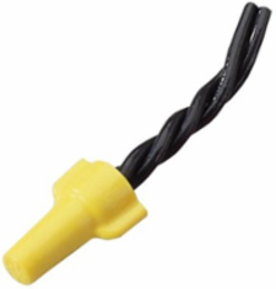 Wing-Nut 451 Yellow Wire Connector (Carton of 1,000) 600V max, Reusable