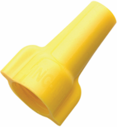 Wing-Nut Wire Connector Model 451 Yellow 500-Pack, 2 #18 to 4 #10 Compatibility