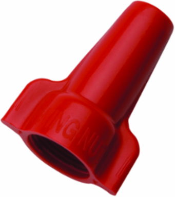 Wing-Nut® Wire Connector Model 452® Red, 2 #18 to 4 #10, Bag of 500