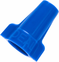 Wing-Nut® Wire Connector, Model 454® Blue, Bag of 100, High-Leverage Design