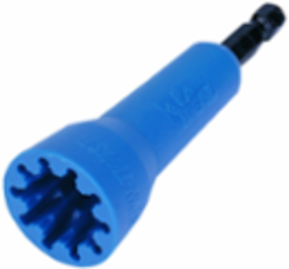 Spin-Twist Wire Connector Socket, 1/4 Inch Chuck for Quick Installations