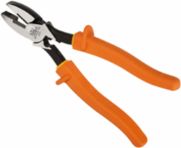 9-1/4 Inch Insulated Linesman Pliers with High Carbon Steel & Induction-Hardened Blades