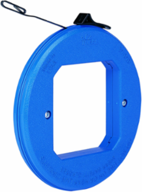 50 Foot Blued-Steel™ Fish Tape, 1/8 Inch x .045 Inch, 1600 lbs Tensile Strength