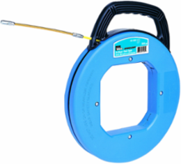 S-Class Fiberglass Fish Tape 50 ft, 3/16 Inch Diameter, 500 lbs Pull Strength