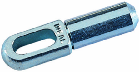 Fish Tape Swivel Ball for 1/8 Inch Steel Tapes, Holds 4 x 10 AWG Wires