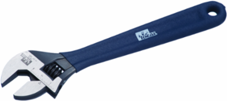 Adjustable Wrench 10 Inch, Forged Steel, Extra Wide Jaw Capacity