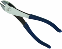 8 Inch Diagonal-Cutting Plier with Angled Head, Dipped Grip, Forged Steel Construction