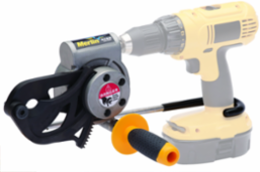 Merlin ACSR Drill Powered Cable Cutter, 3/4 Inch Jaw Opening for Precision Cutting