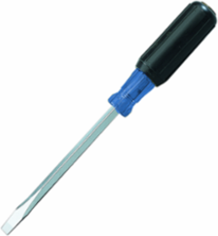 Heavy-Duty Screwdriver 5/16 Inch x 6 Inch, Square Shank, Chrome Vanadium Steel