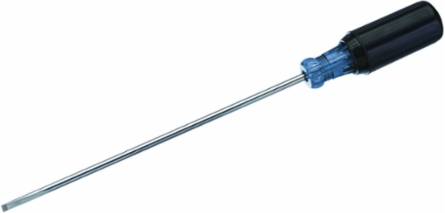 Cabinet Tip Screwdriver 3/16 Inch x 8 Inch, Chrome Vanadium Steel, Cushion Grip