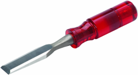 Extra-Long Wood Chisel with Tempered Steel and Acetate Handle