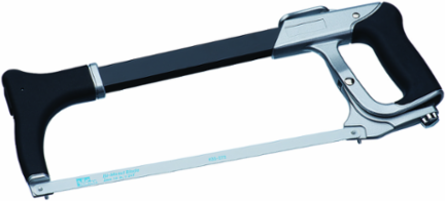 Heavy Duty Hacksaw 16 Inch, Bi-metal Blade, Adjustable 55° Angle
