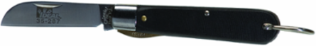 Lineman's Jack Knife with 2-1/4 Inch Locking Blade and Non-Slip Handle