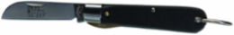 Lineman's Jack Knife with 2-1/4 Inch Locking Blade and Non-Slip Handle