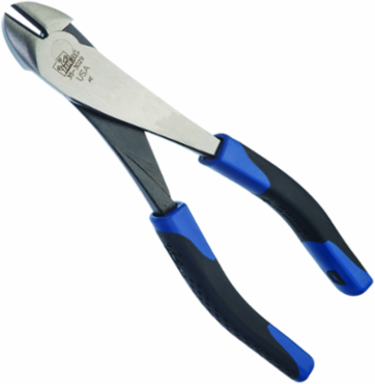 8 Inch Diagonal-Cutting Plier with Angled Head, Smart Grip™, Forged-Steel Construction