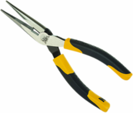 8-1/2 Inch Long-Nose Pliers with Cutter, High-Carbon Steel