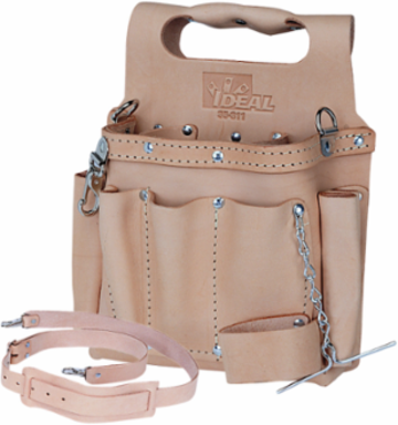Tuff-Tote™ Standard Leather Tool Pouch w/Strap