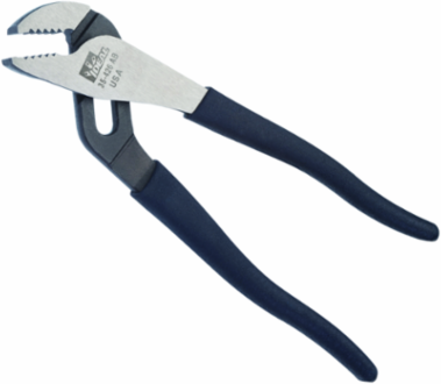 7 Inch Tongue & Groove Plier with Dipped Grip, Drop-Forged Steel Construction