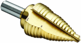 Step Drill Bit 1/4" - 1-1/8" with Titanium Nitride Coating