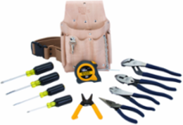 Dipped-Grip 12-Piece Tool Set with Cushion Grip Screwdrivers and Pliers