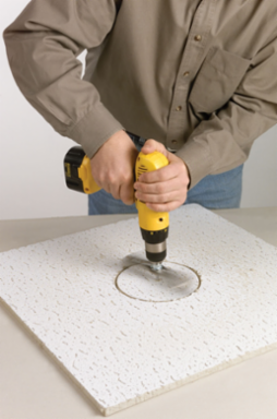 Adjustable Can Light Hole Saw, 10 Sizes, Self-Sharpening Blades