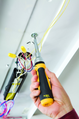 Twist-a-Nut™ 21-in-1 Ratcheting Screwdriver with Ergonomic Grip, 225 lbs Torque