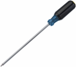 Square-Recess Tip Screwdriver #1 x 8 Inch, Chrome Vanadium Steel, Cushion Grip
