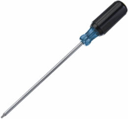Square-Recess Tip Screwdriver #2 x 8 Inch, Chrome Vanadium Steel, Cushioned Grip