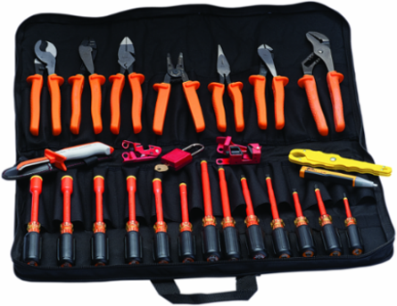 Journeyman Insulated Tool Kit, Includes 10" Plier & Volt-Sensor NCV Tester